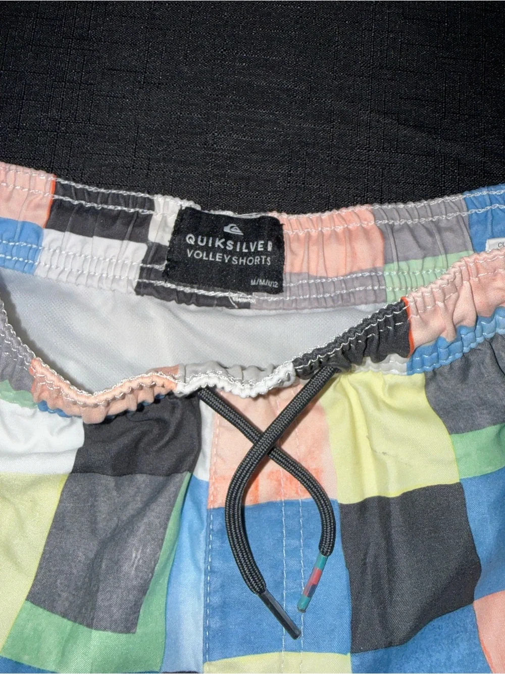 Quiksilver colorful checkered